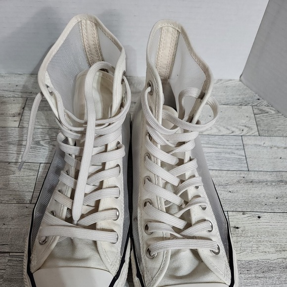 Converse Hi-Top Transparent  Chuck Taylor Sneakers Women Sz 9 - Picture 9 of 10